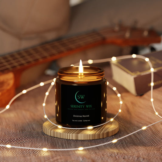 Calming Christmas Warmth Scent, soy candle (Multiple Sizes)