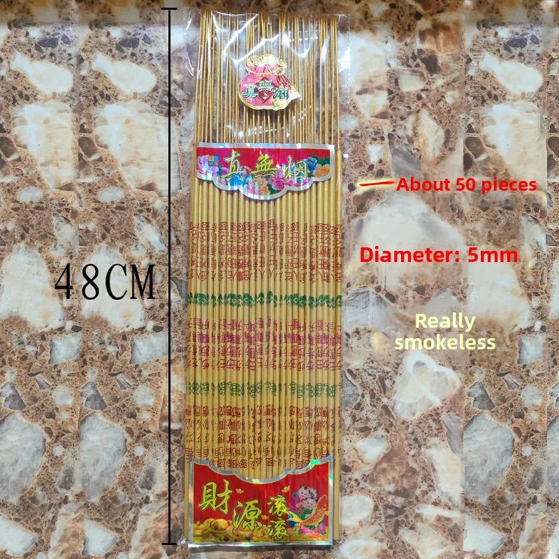 Attract Wealth Incense Stis Home Use Offering Incense Candles Wealth God Buddha Worip High Quali Thi Incense Stis f...