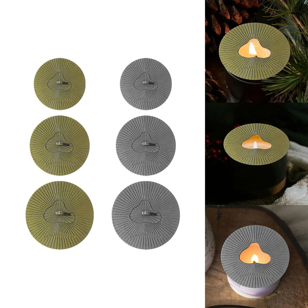 Candle Topper Home Decor Metal Candles Gifts Women Candle Accessories Increases Atmosphere Party Candle Topper Shade Sleeve