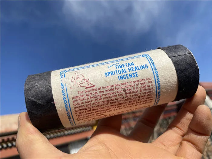 30 Sticks Nepal Pure Natural Palo Santo Incense  DIY Household To Relieve The Spirit Color Short Tube Line Incense NAGCHAMPA