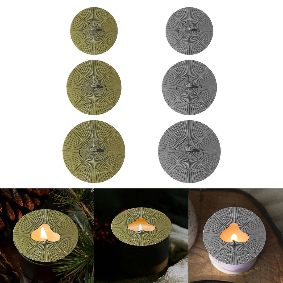 Candle Topper Home Decor Metal Candles Gifts Women Candle Accessories Increases Atmosphere Party Candle Topper Shade Sleeve