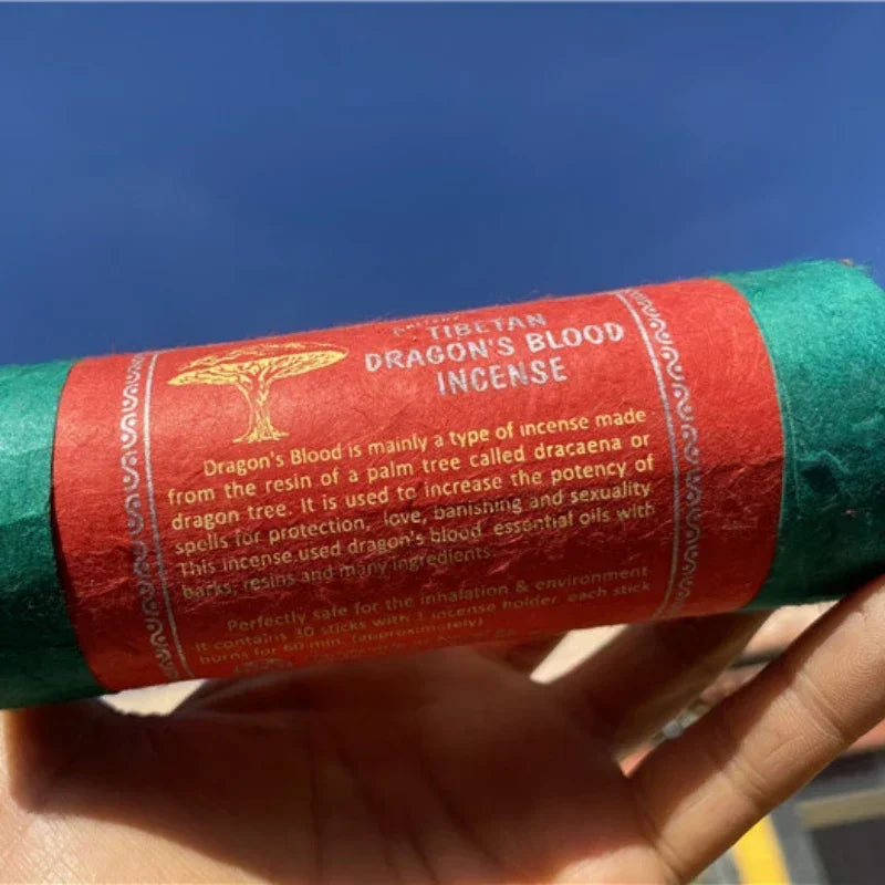 30 Sticks Nepal Pure Natural Palo Santo Incense  DIY Household To Relieve The Spirit Color Short Tube Line Incense NAGCHAMPA