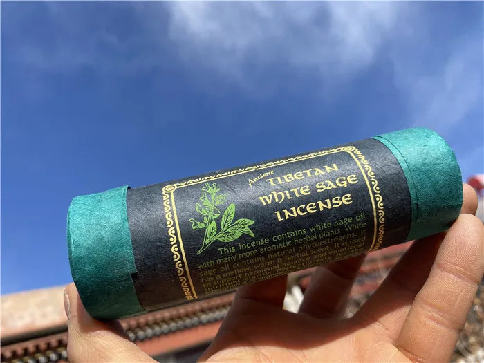 30 Sticks Nepal Pure Natural Palo Santo Incense  DIY Household To Relieve The Spirit Color Short Tube Line Incense NAGCHAMPA