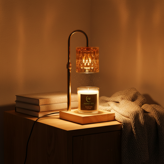 Dimmable Timer Lamp with Cinnamon Vanilla - Evening Relaxation Setting