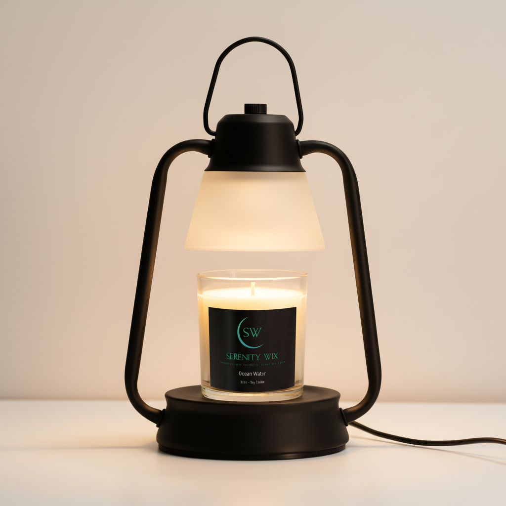 Nordic Lamp with Ocean Water - View 2